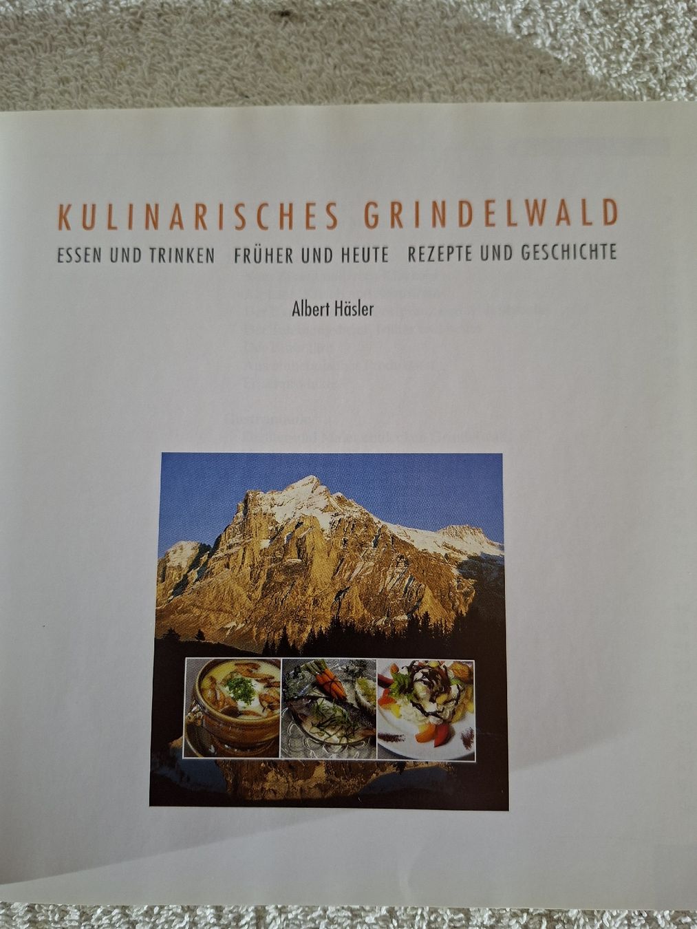 Libri: Kulinarisches Grindelwald – Usato da Grindelwald venduto da carro5 1