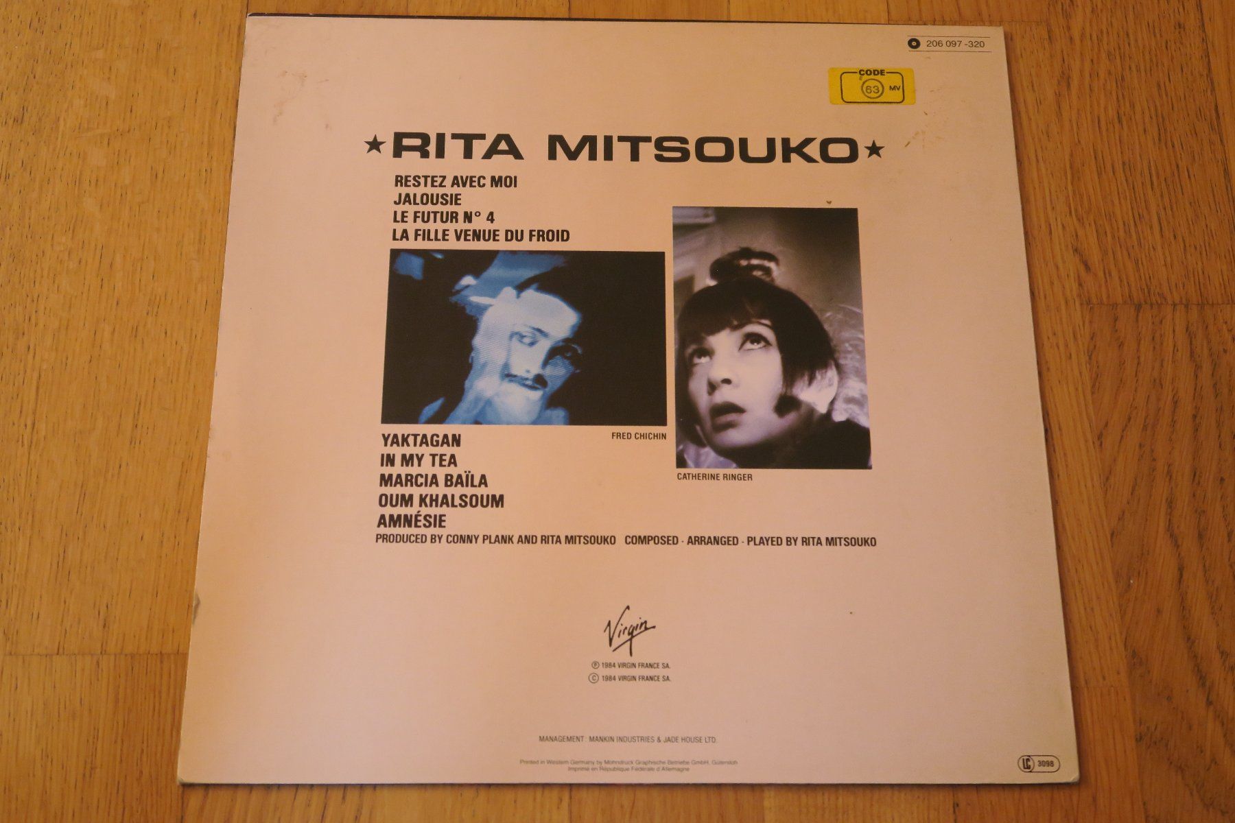 Dischi in vinile: Rita Mitsouko – Rita Mitsouko – Usato da Thun venduto da Karibu70 1