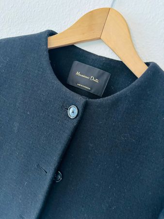Schwarzer Blazer von Massimo Dutti