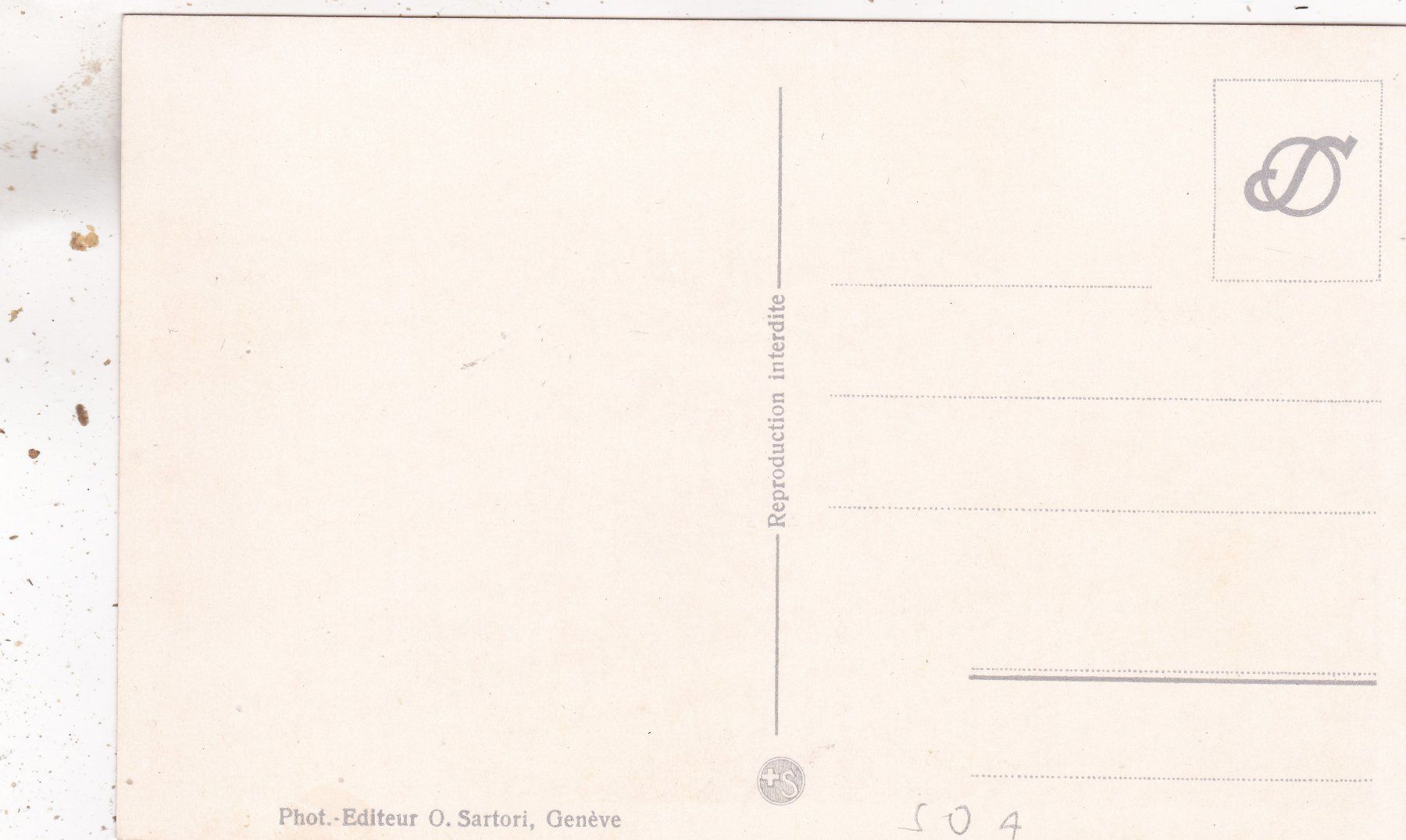 Cartoline postali: La Chaux-de-Fonds – Usato da Herisau venduto da Lisegrat2008 1