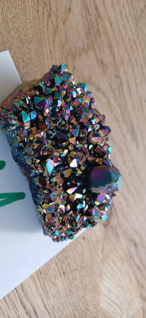 Pietre preziose: Aura Amenthist Cluster Regenbogen – Usato da Flawil venduto da Naphtali 2