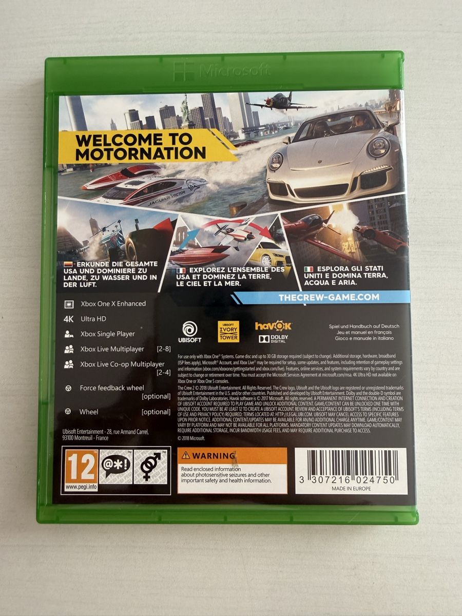 Microsoft Giochi: Jeu Xbox One The Crew 2 – Nuovo (secondo la descrizione) da Sion venduto da fer_gwz6 2