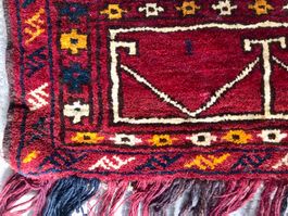 Teppich Ersari Torba Tasche Turkmenisch Wandschmuck