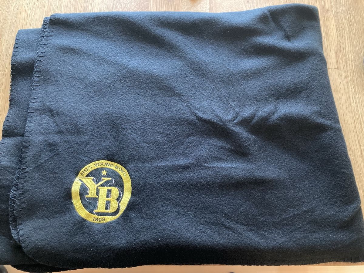 Coperte: BSC Young Boys YB Decke – Nuovo (secondo la descrizione) da Thun venduto da Alpen69 1
