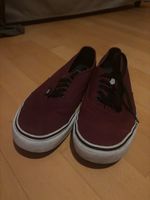 Red Vans 43