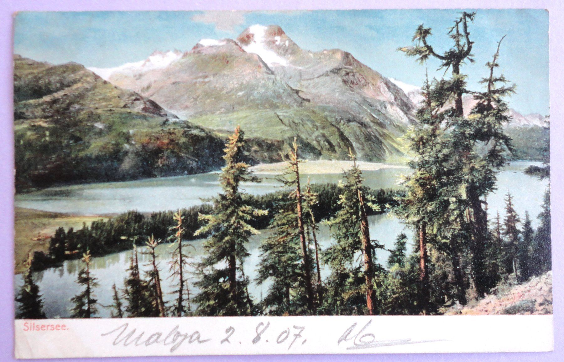 Cartoline postali: Silsersee – Usato da Fétigny venduto da Billy2miny