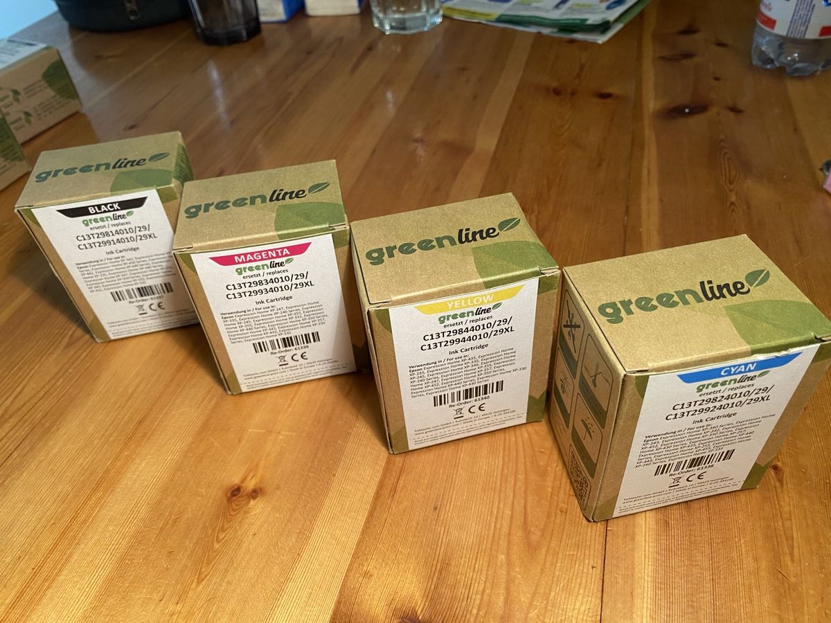 Epson Cartucce per stampanti & toner: Druckerpatronen greenline EPSON 11Stk. – Nuovo e nell'imballaggio originale da Embrach venduto da gab_p67g 1