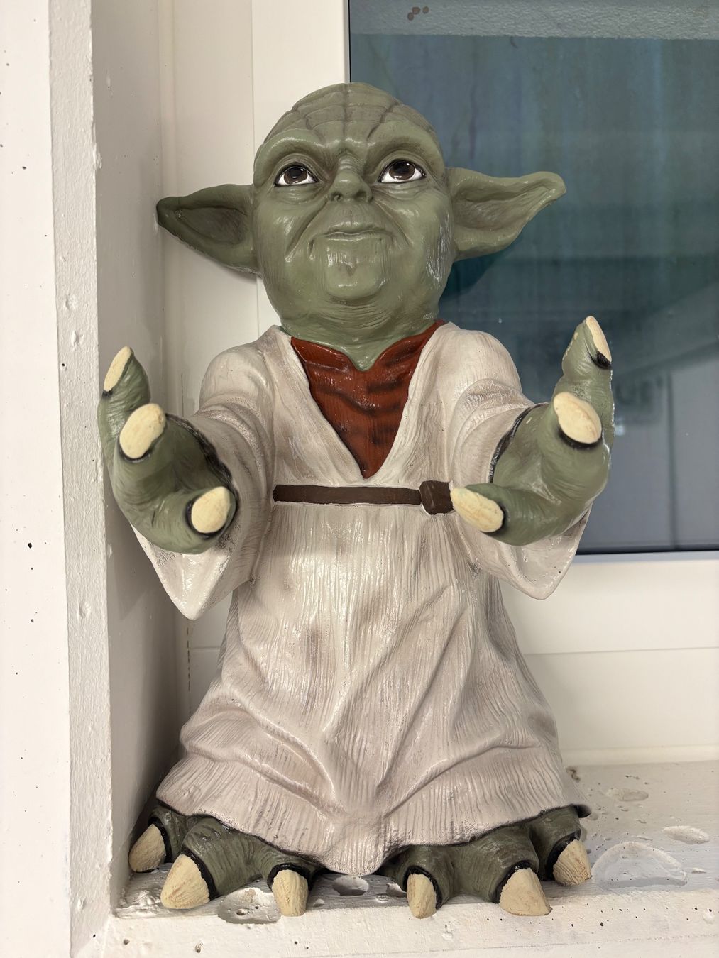 Star Wars Statuette: Large styrofoam Yoda – Usato da Steinhausen venduto da Smitten_Vintage 2