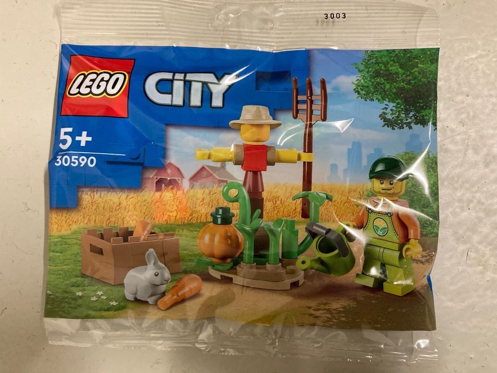 Lego Kit di costruzioni: Lego 30590 Bauernhofgarten mit Vogelscheuche - Neu & OVP – Nuovo e nell'imballaggio originale da Beringen venduto da Stoja_Bng