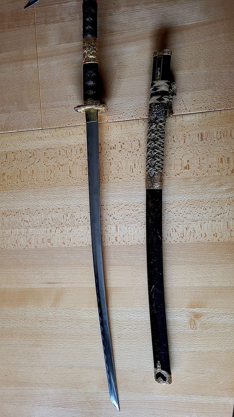 Arte internazionale: Katana (Samuraischwert) – Usato da Fraubrunnen venduto da Schloppis4