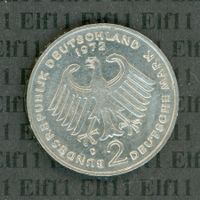 DEM___2.00 1972D Adenauer vz 2 Deutsche Mark