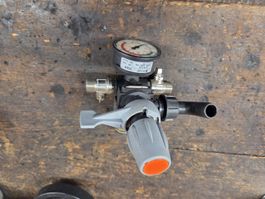 Druckminderer Sirius mit Manometer gebrauchter Zustand