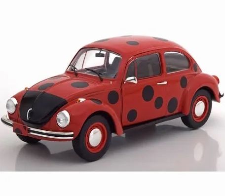 Volkswagen Modellini d'auto: VW KÄFER 1303 MARIENKÄFER ROT 1:18 SOLIDO – Nuovo e nell'imballaggio originale da Suhr venduto da Moebelsiralfred 4