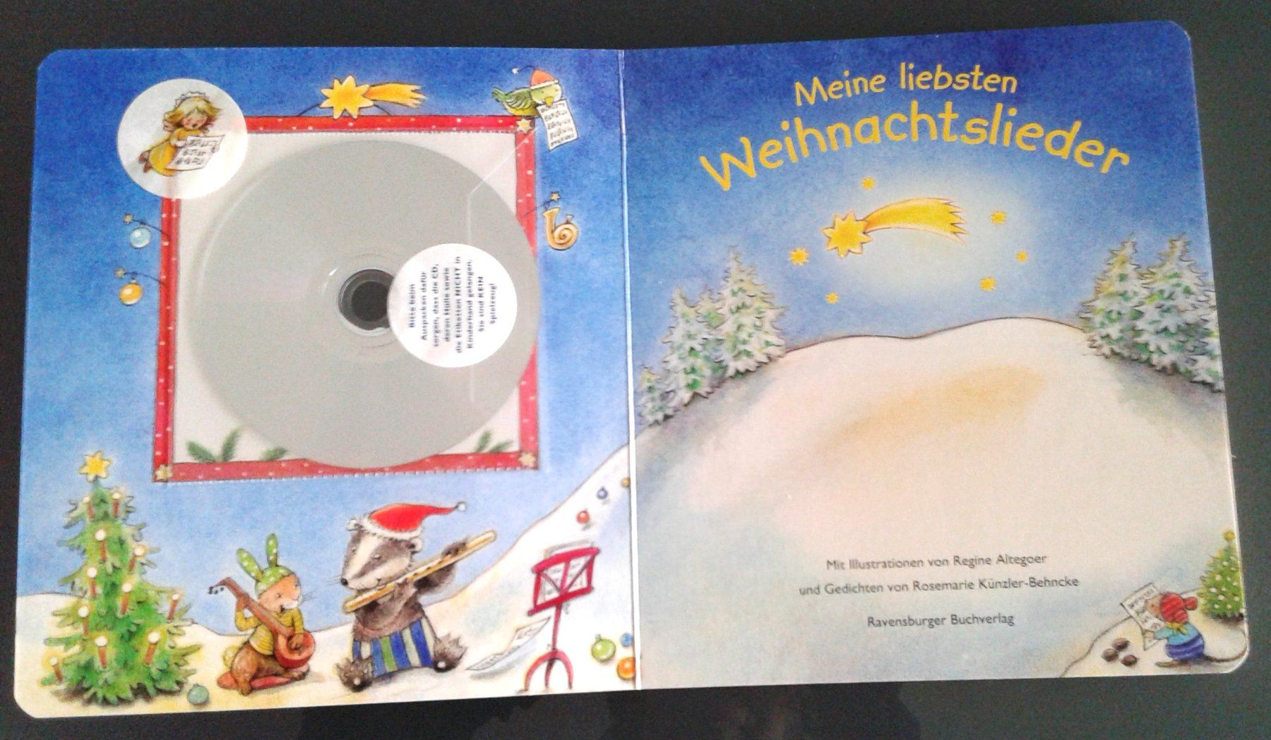 Libri: Weihnachtslieder - Liederbuch mit CD und Noten – Nuovo (secondo la descrizione) da Eggenwil venduto da Navr 2