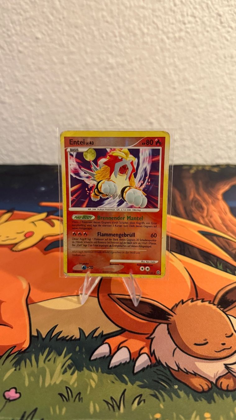 Pokémon Carte collezionabili: 2008 Entei Reverse Holo 4/132 – Usato da Dübendorf venduto da Simplysimi