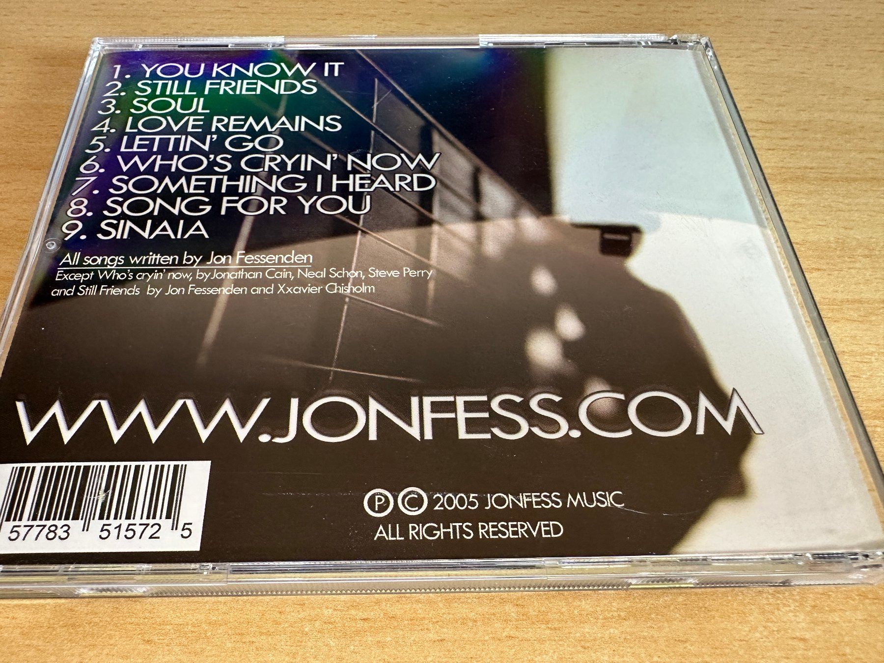 CD: Jon Fessenden - Jon Fessenden – Usato da Rikon im Tösstal venduto da Alpenmutz 1