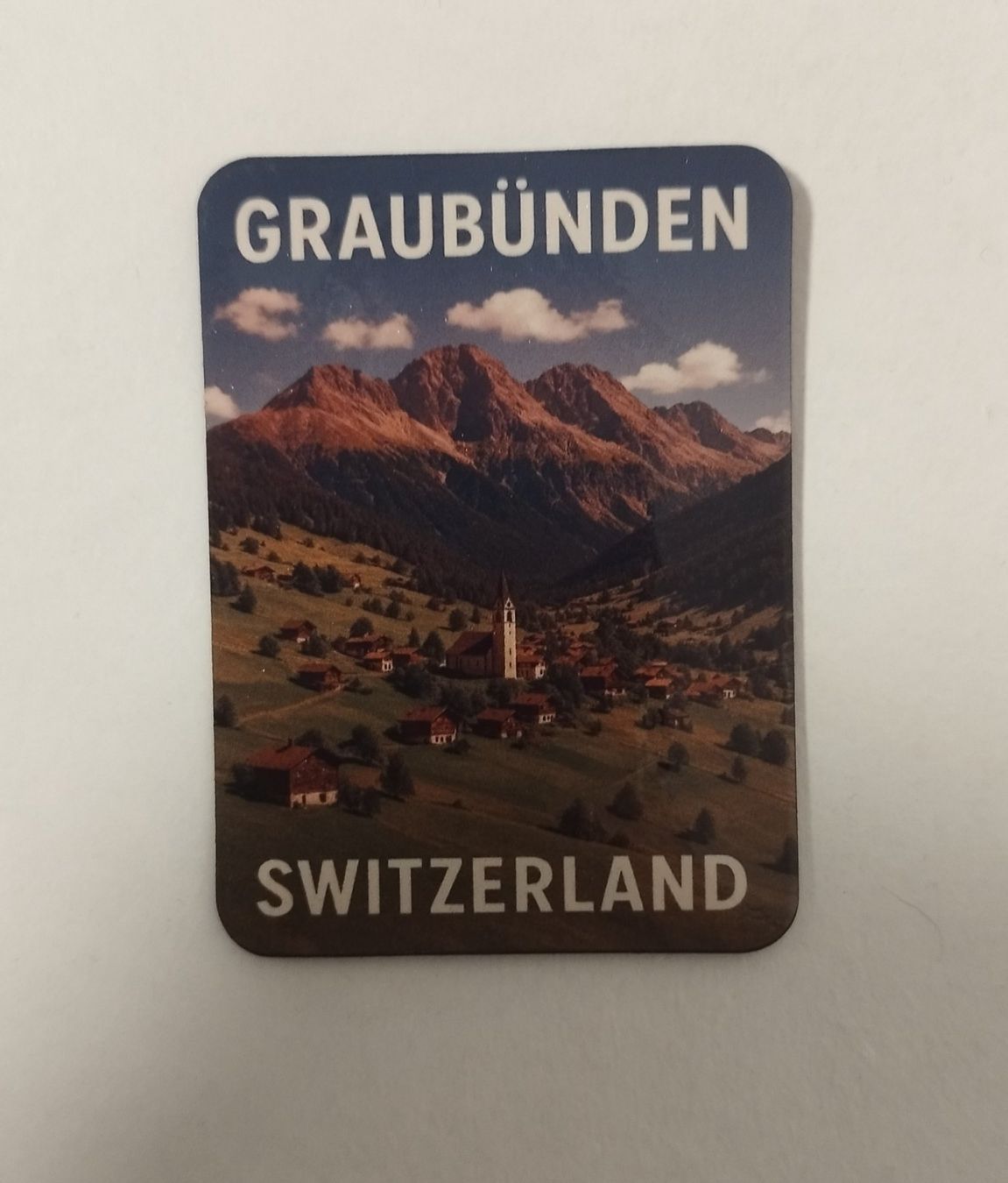 Calamite: Magnet Graubünden Schweiz – Nuovo e nell'imballaggio originale da Winterthur venduto da pir_pt