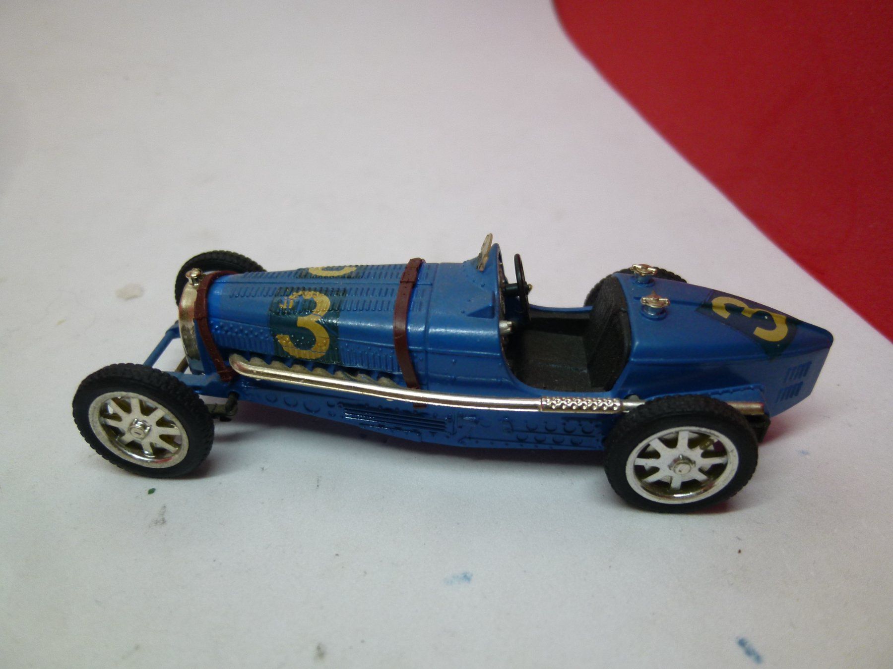 Bugatti Voitures modèles: Bugatti Type 59 - 1933 - seltene Startnummer 3 - Brumm – D'occasion à Reiden par mondial2