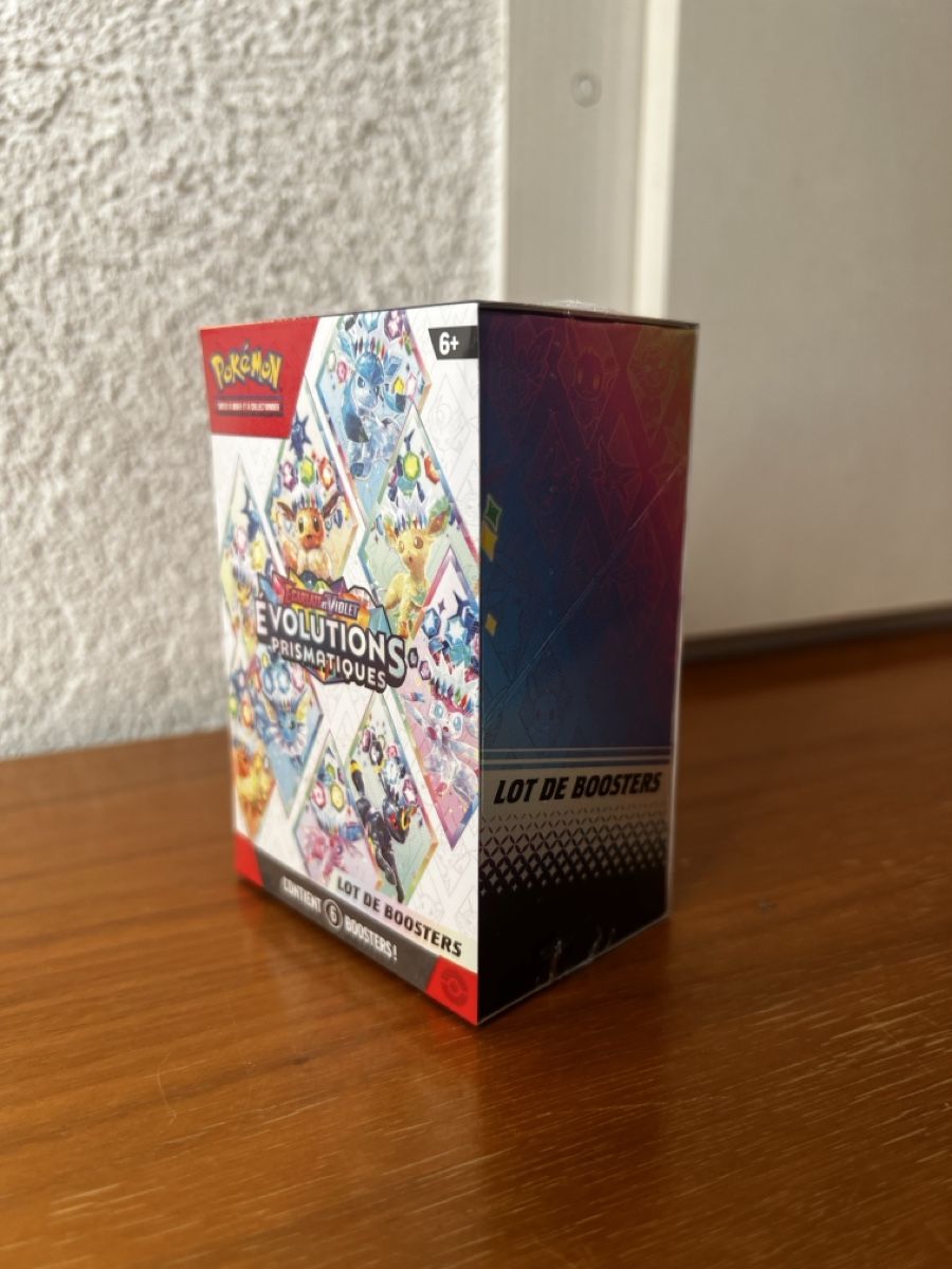 Pokémon Carte collezionabili: Pokémon Prismatic Evolutions 6 Booster Pack Sealed Box – Nuovo e nell'imballaggio originale da Estavayer-le-Lac venduto da Vonmar14 1