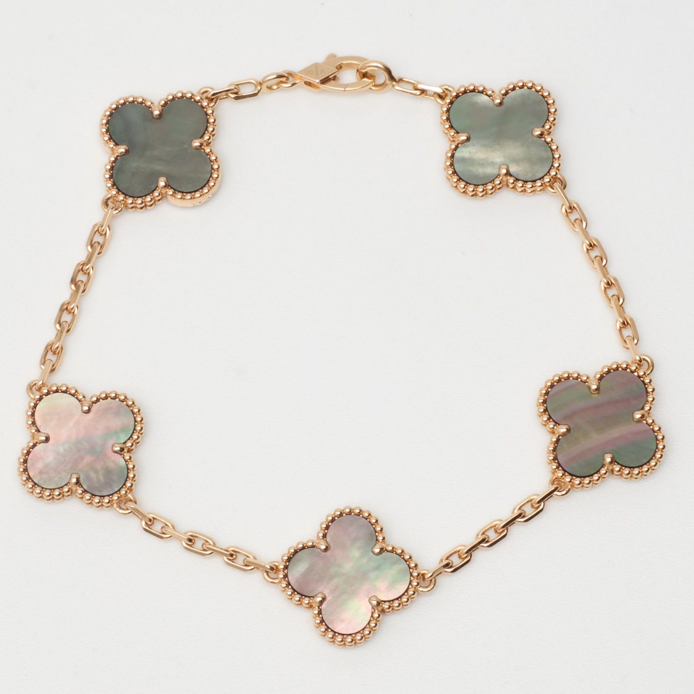 Van Cleef Bracciali & Braccialetti: RARE Authentique Bracelet VAN CLEEF ARPELS Vintage Alhambra – Nuovo e nell'imballaggio originale da Carouge GE venduto da TLD