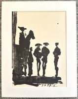 Pablo Picasso - Originale Vintage-Lithographie von 1961