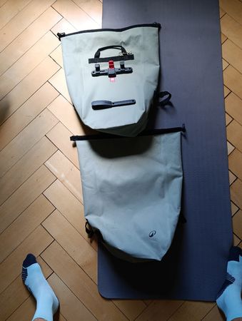 Fahrradtaschen Gepäckstaschen für Velo 2x26l