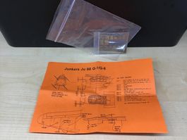 Ju88 G-1 Antennenbausatz 1:72 Aeroclub