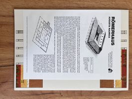 1 Modellbogen Pädagogischer Verlag Römerhaus Augusta Raurica