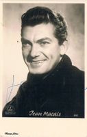 Jean Marais 1913-98 Autogramm signiert Vintage Foto 9x14cm