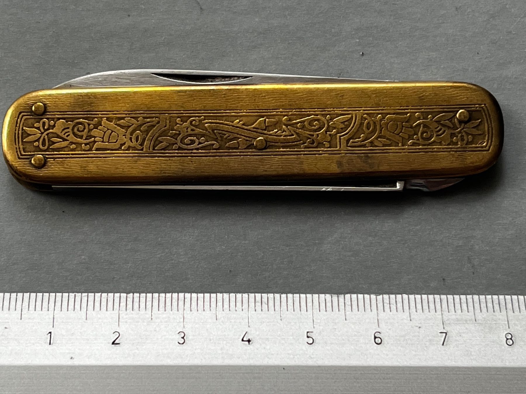 Solingen Coltelli tascabile: Antikes Sackmesser BONSA Solingen 80 mm - selten – Usato da Zürich venduto da FV.vintage 4