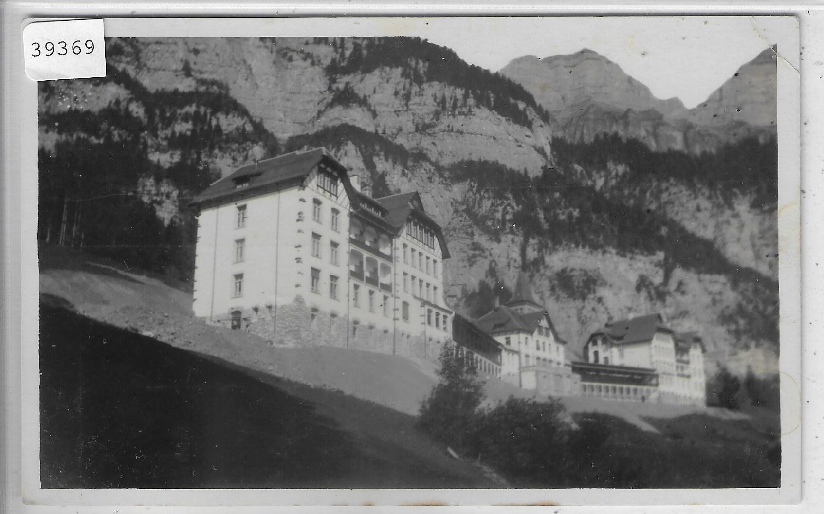Ansichtskarten: Wallenstadtberg - Sanatorium – Gebraucht aus Ettingen von Kartenplanet