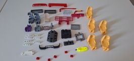 Set Playmobil Autozubehör, Sitze, Nummern, Motor, etc.