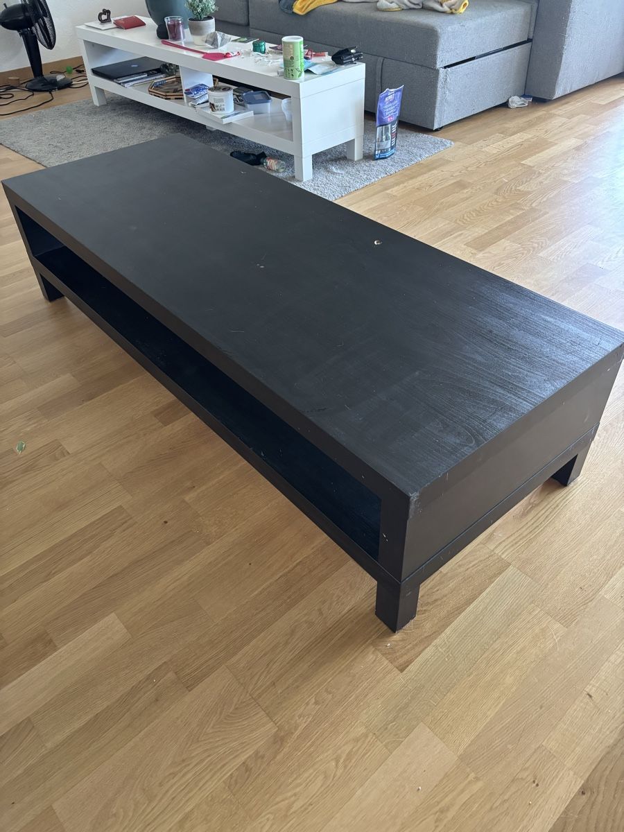 Mobili TV: Fernsehtisch, Salontisch, schwarz, gebraucht – Usato da Lyss venduto da pat_6blv 1