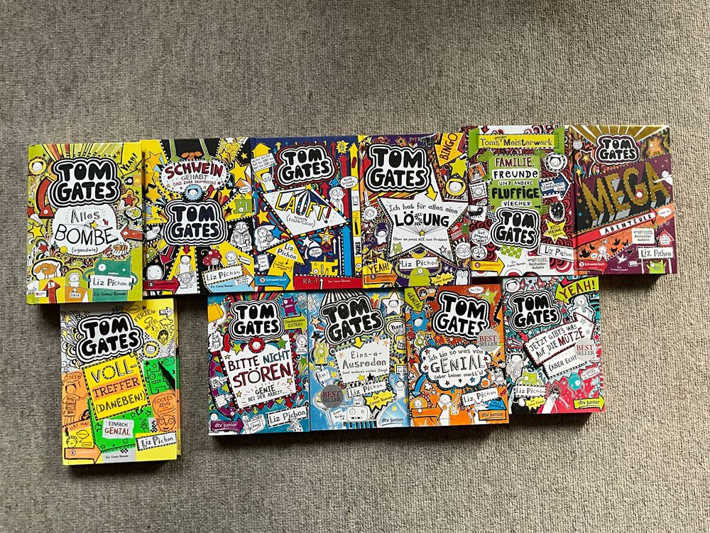 11x Tom Gates Comic Roman Kaufen auf Ricardo