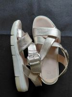 Gabor Sandalen Grösse 6 Gold Glanz Sommerleder Sehr Bequem