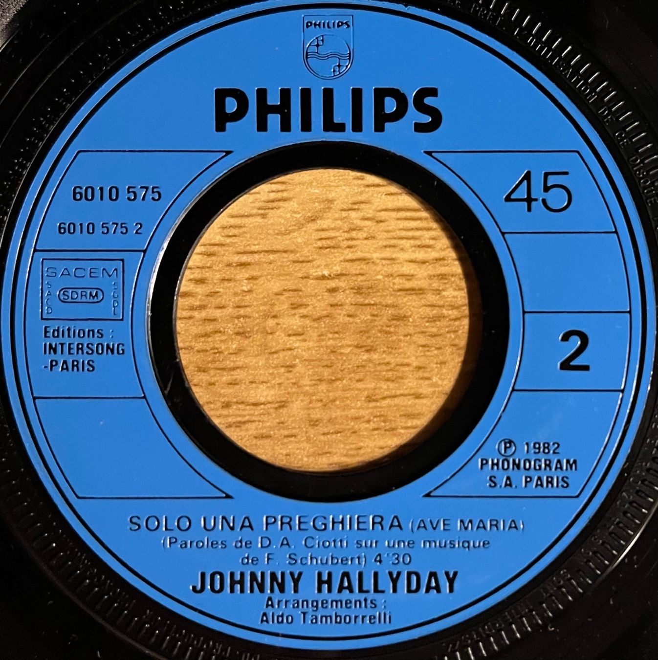 Vinyles: JOHNNY HALLYDAY - MON AMÉRIQUE À MOI – D'occasion à Bussigny par vinyl-pas-cher 3