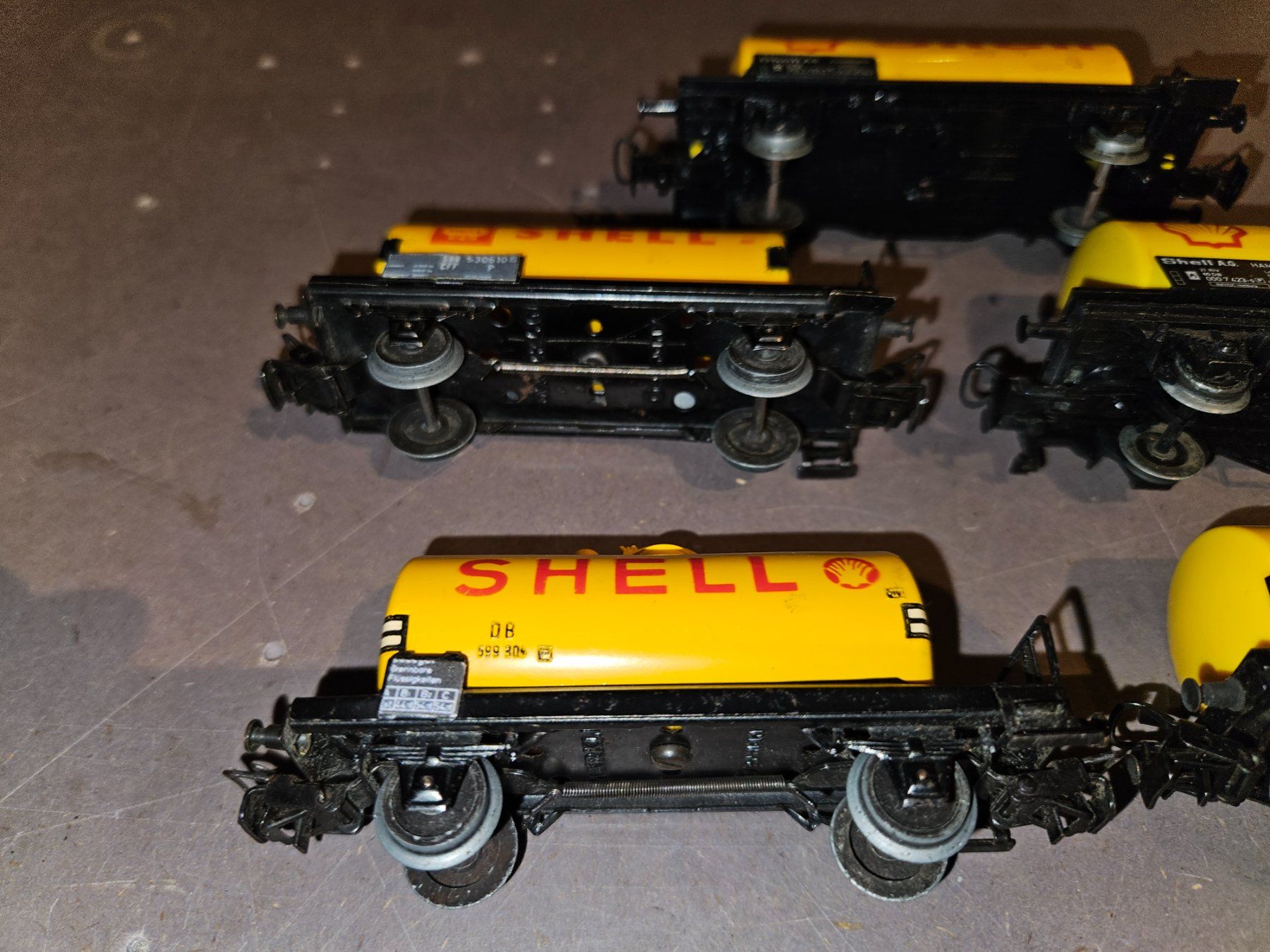 Märklin Modellini di ferrovie: Märklin Kesselwagen Shell ohne OVP – Usato da Bern venduto da lukas90pilze 3