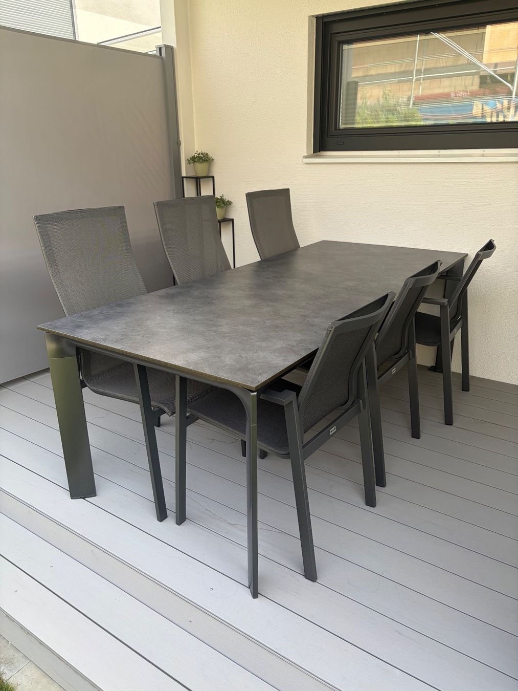 Set de table et chaises: Gartentisch Set – D'occasion à Seon par xanae