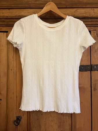 T-Shirt weiss von Vila, S