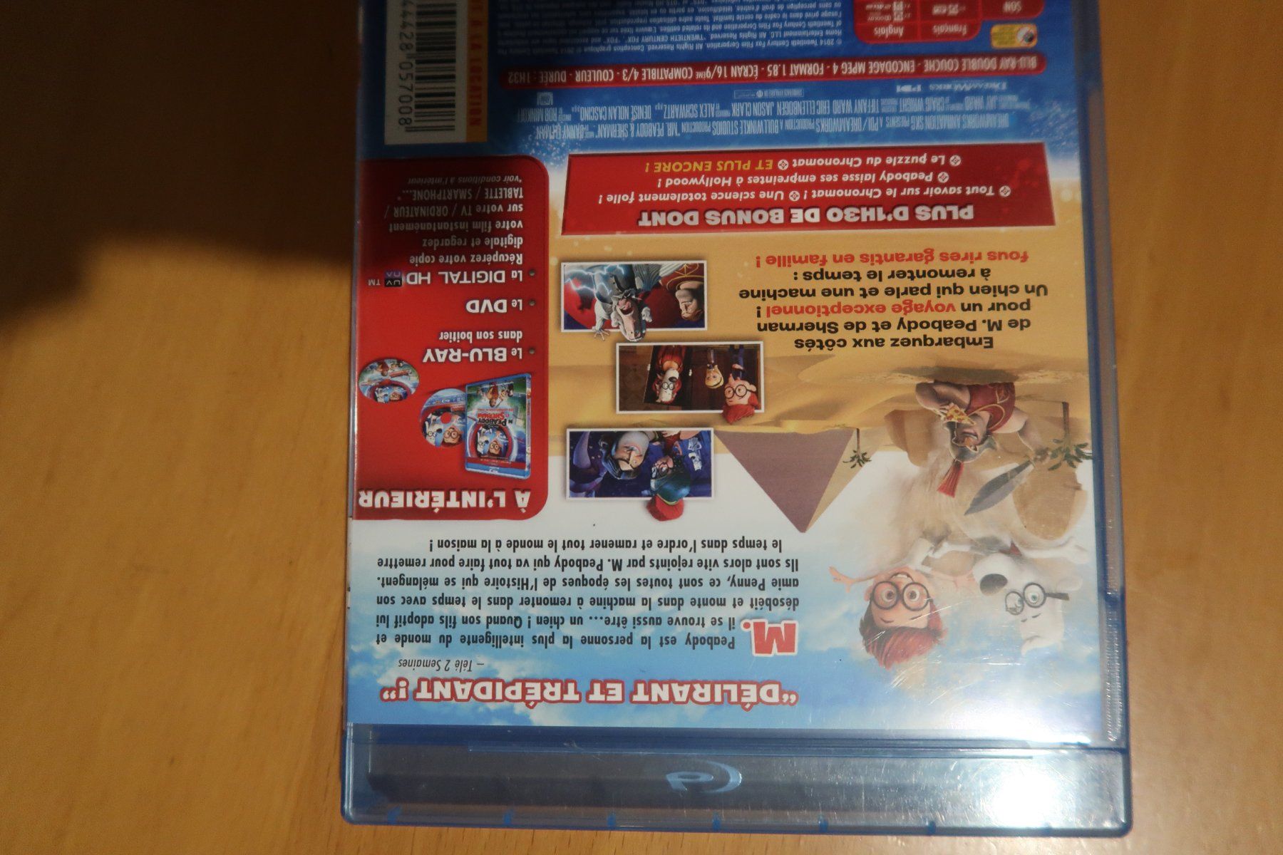 Tutti i DVDs: Blu-ray DVD    M.PEABODY et SHERMAN – Usato da Porrentruy venduto da tupatup 1