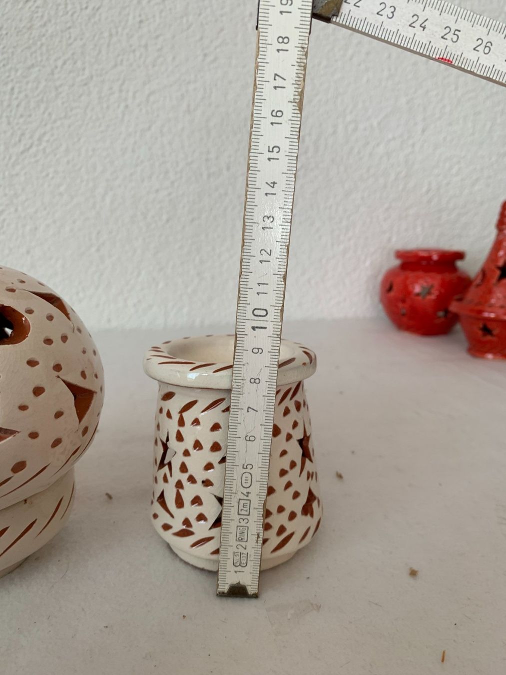 Candele: Schöne Ton Teelichter weiss   22. – Nuovo (secondo la descrizione) da Schötz venduto da amore14 5