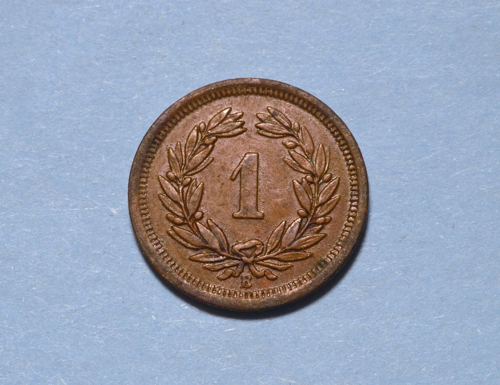 Tutti le monete: 1 Rappen 1898 – Usato da Oberglatt ZH venduto da ZH111 1