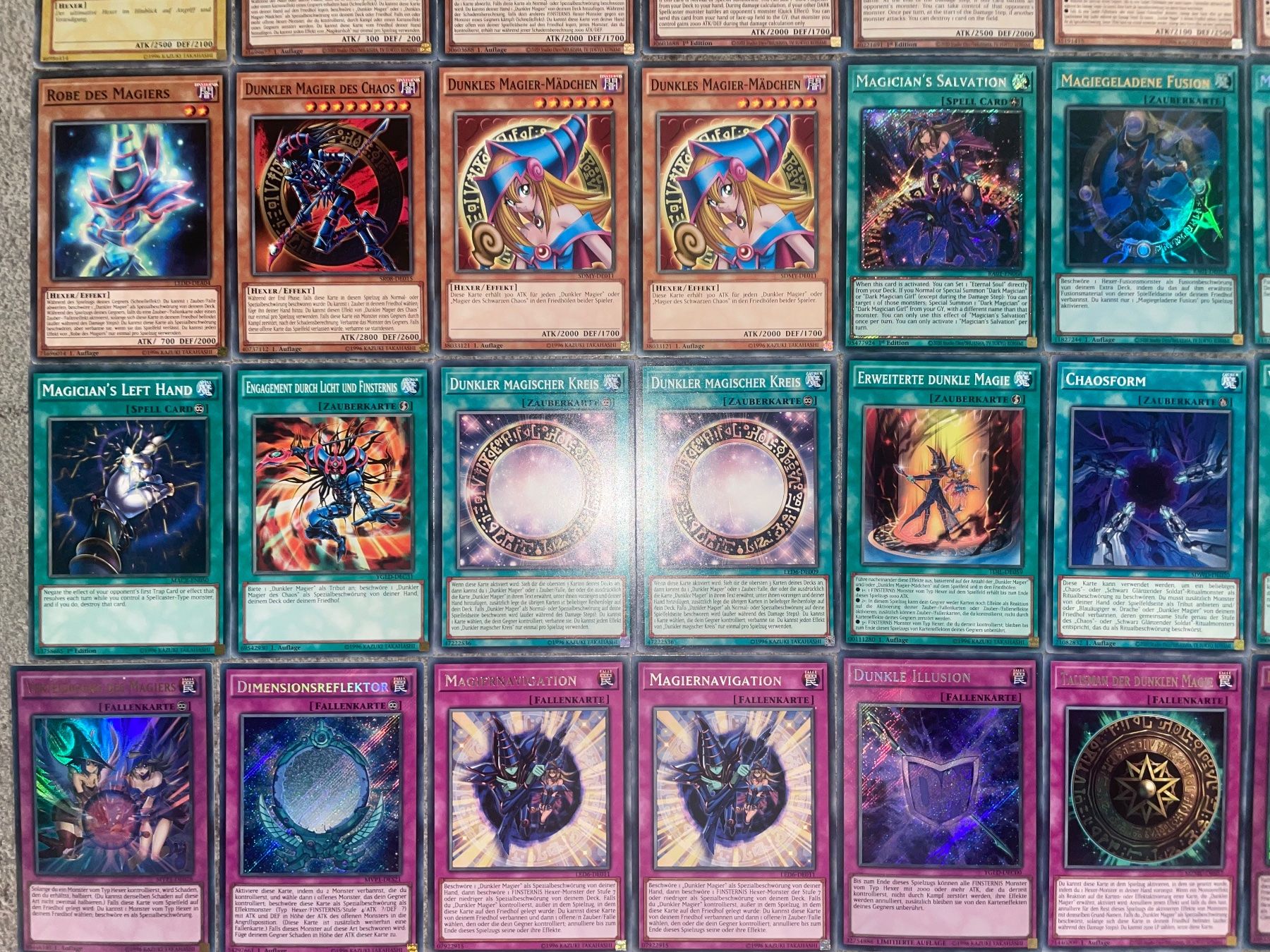 Yugioh Carte collezionabili: YuGiOh Dunkler Magier Deck! 66 Karten – Nuovo (secondo la descrizione) da Altstätten SG venduto da ChangeMaker 3