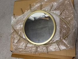Spiegel Auge Gold Dekoration