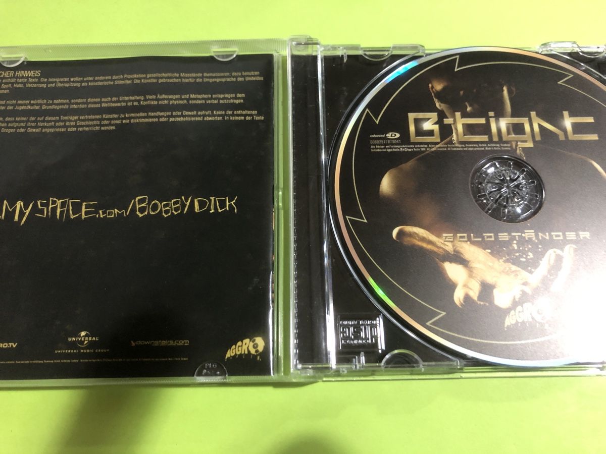 CD: B-Tight - Goldständer  Aggro Berlin – Usato da Flaach venduto da rubo7 2