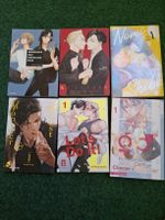 6 x Yaoi/BoysLove Manga / Bd. 1 / Deutsch 