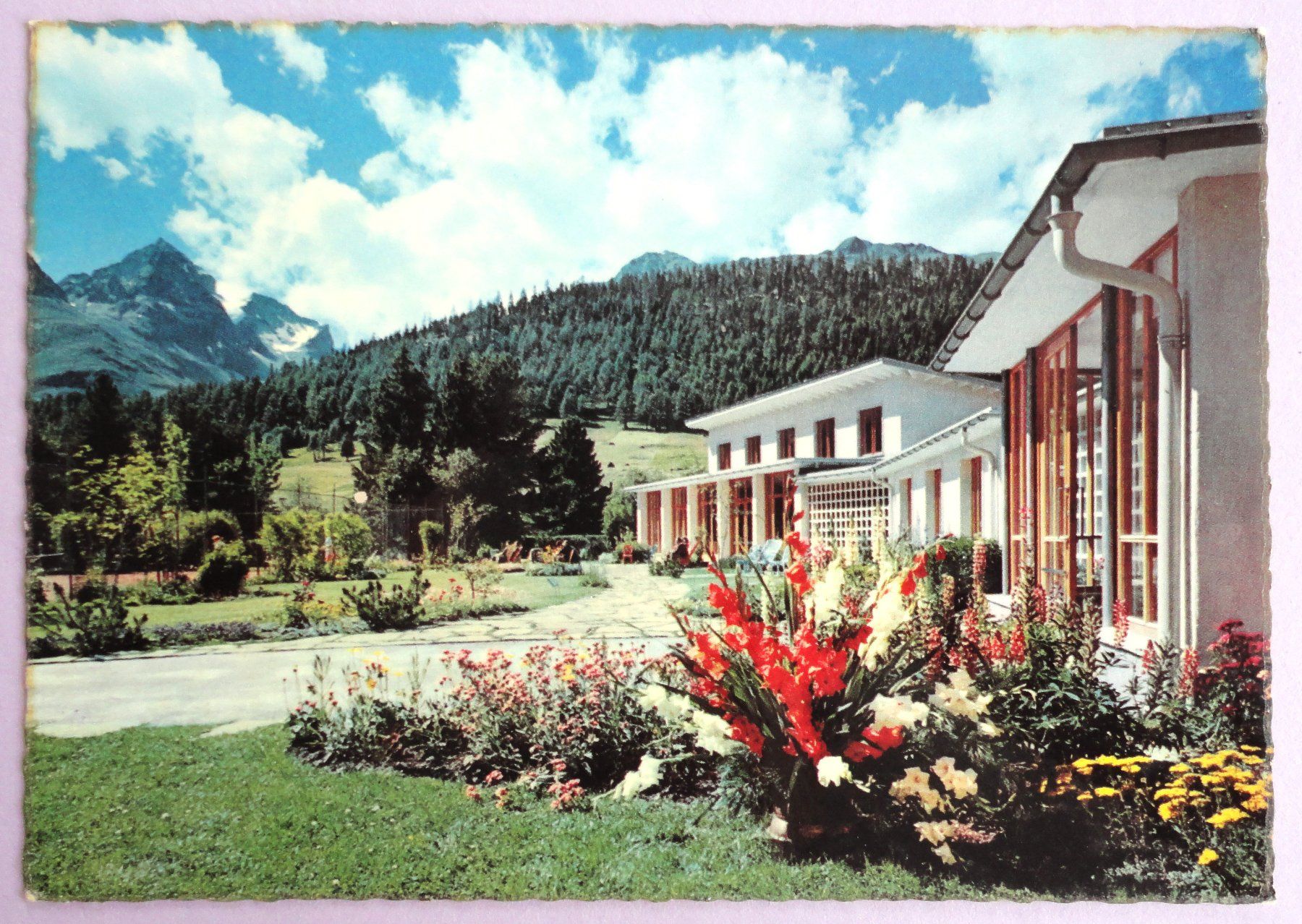 Cartoline postali: St. Moritz-Bad, Bäderanlage – Usato da Fétigny venduto da Billy2miny