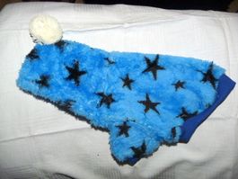 Hundemantel Sterne, blau, Gr. L/30cm, NEU %