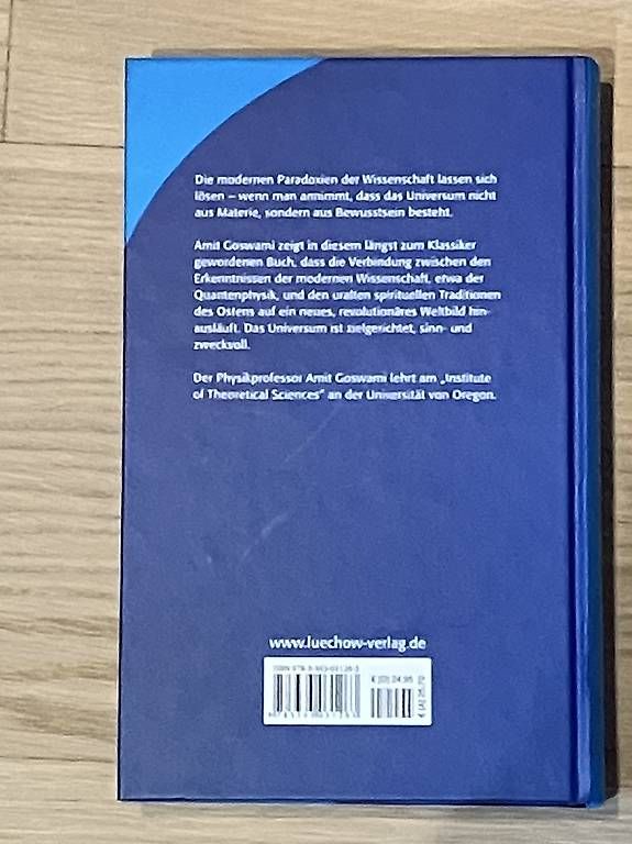 Libri: Buch: das bewusste Universum, Amit Goswami – Nuovo (secondo la descrizione) da Arnegg venduto da Redandblue2011 1