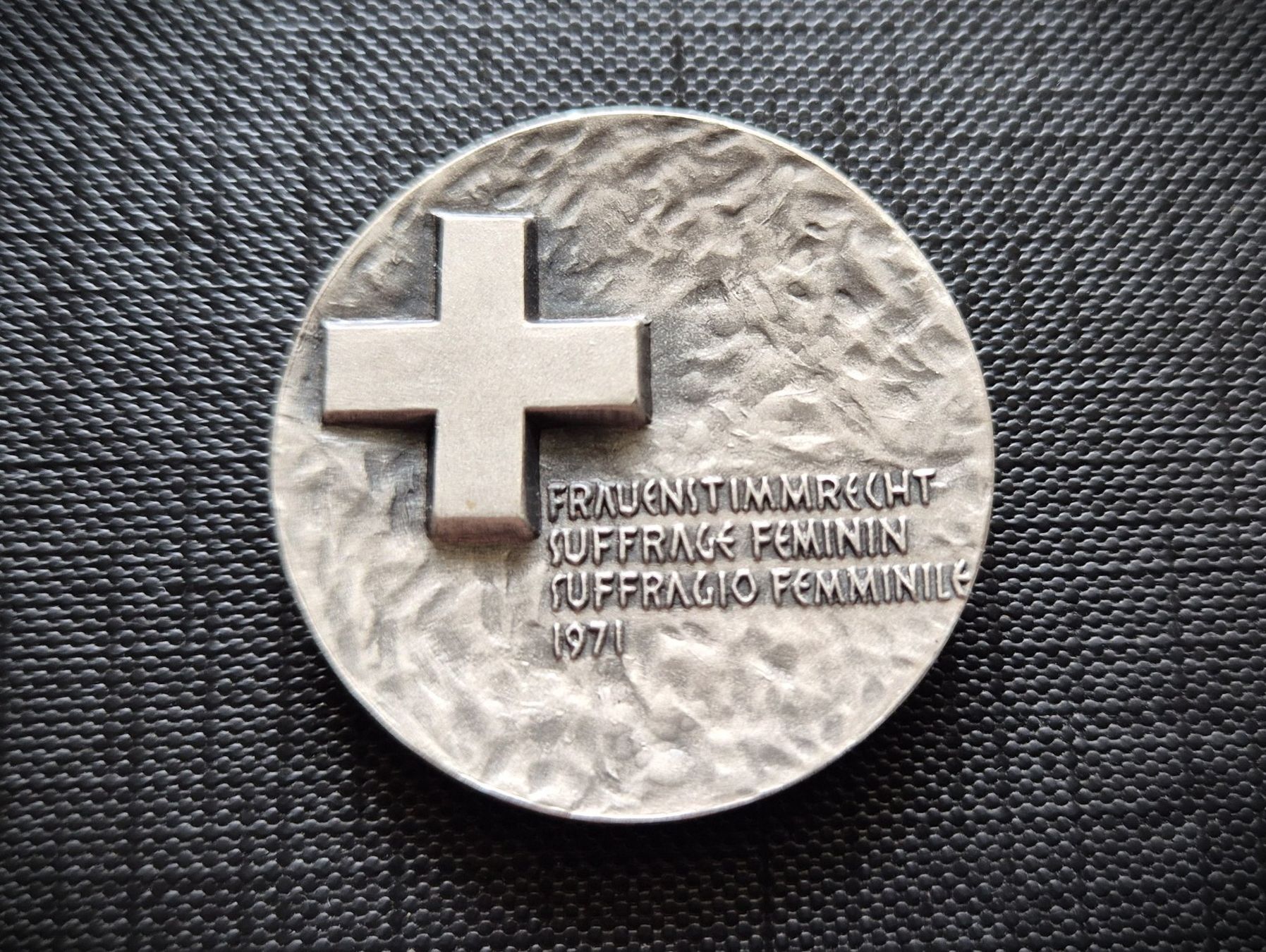 Medaglie: FRAUENSTIMMRECHT 1971 – Usato da Zürich venduto da brinkosos 1